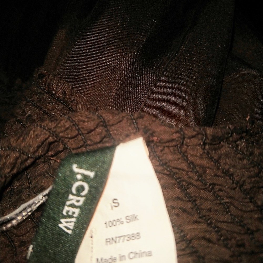 JCrew brown silk maxi dress - Picture 2 of 8